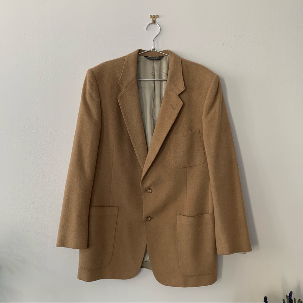 Oversize Dior men’s BLAZER camel color